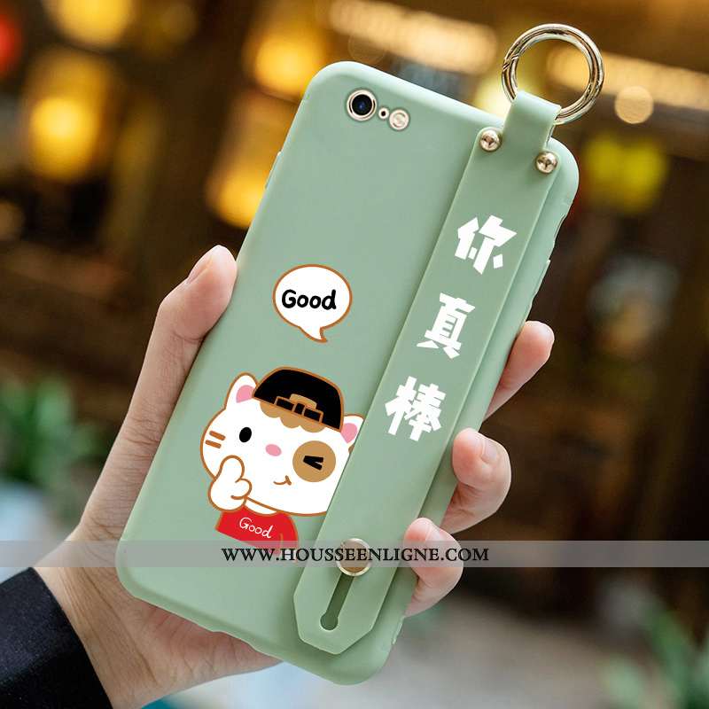 Housse iPhone 6/6s Dessin Animé Charmant Légères Nouveau Fleurs Incassable Coque Violet