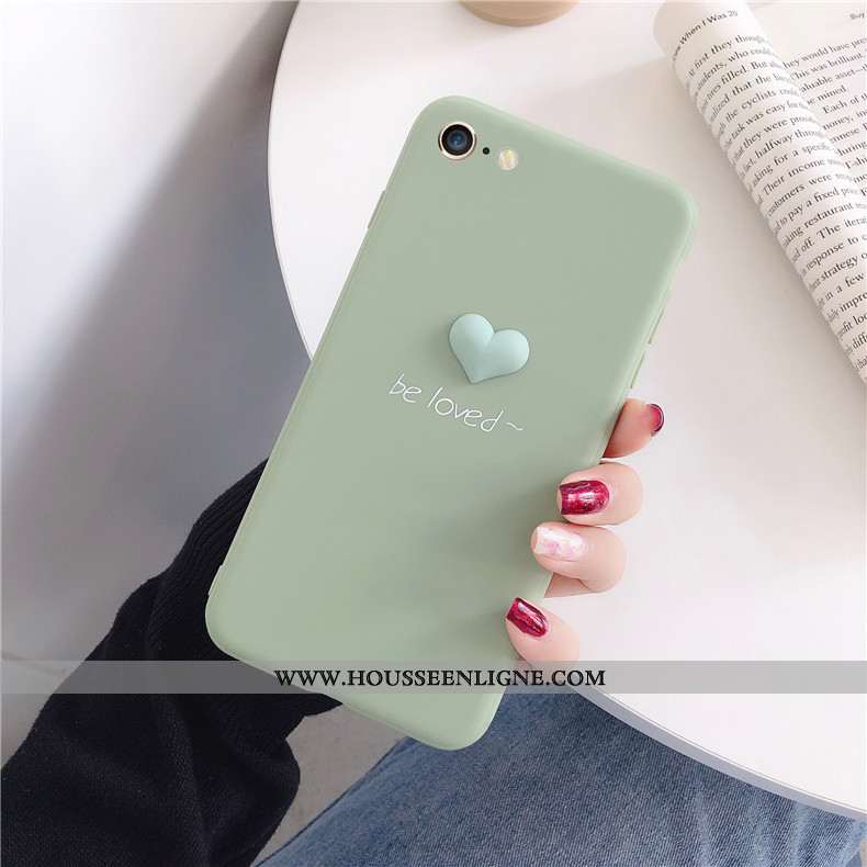 Housse iPhone 6/6s Délavé En Daim Personnalité Téléphone Portable Protection Dessin Animé Étui Coque
