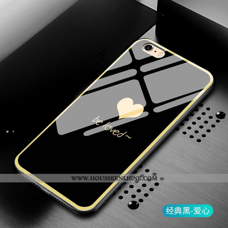 Housse iPhone 6/6s Mode Protection Simple Tout Compris Verre Gris Incassable Rose