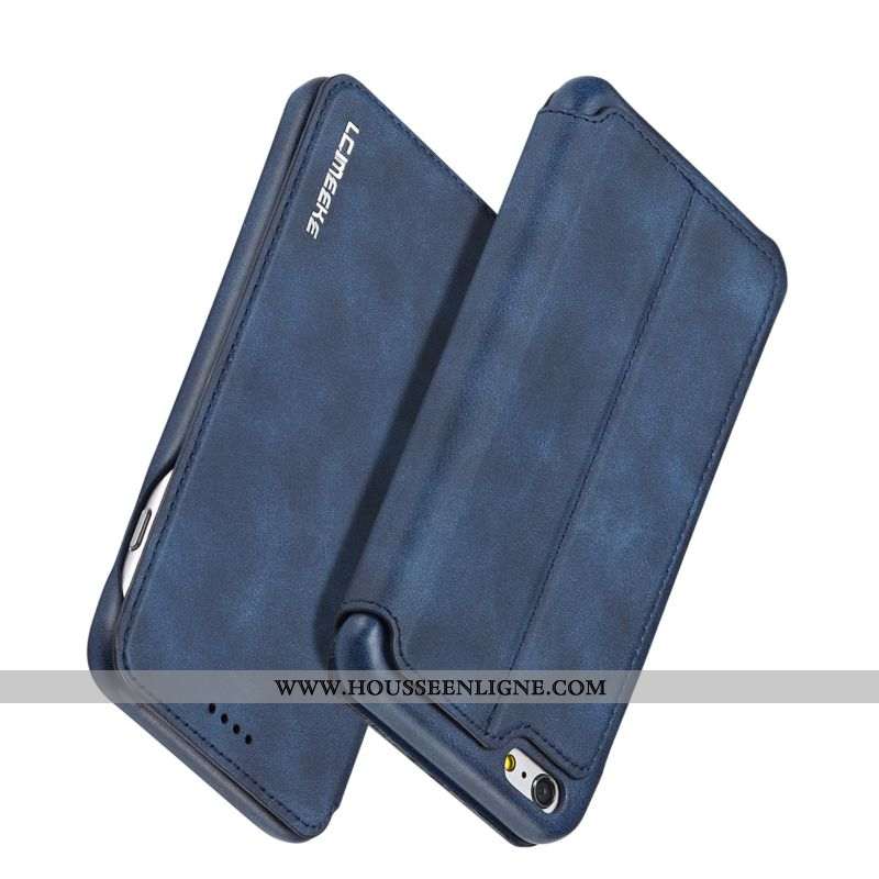Housse iPhone 6/6s Plus Cuir Silicone Protection Incassable Étui Téléphone Portable Nouveau Marron