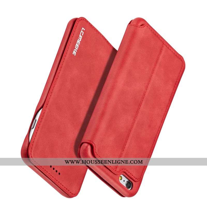 Housse iPhone 6/6s Plus Cuir Silicone Protection Incassable Étui Téléphone Portable Nouveau Marron
