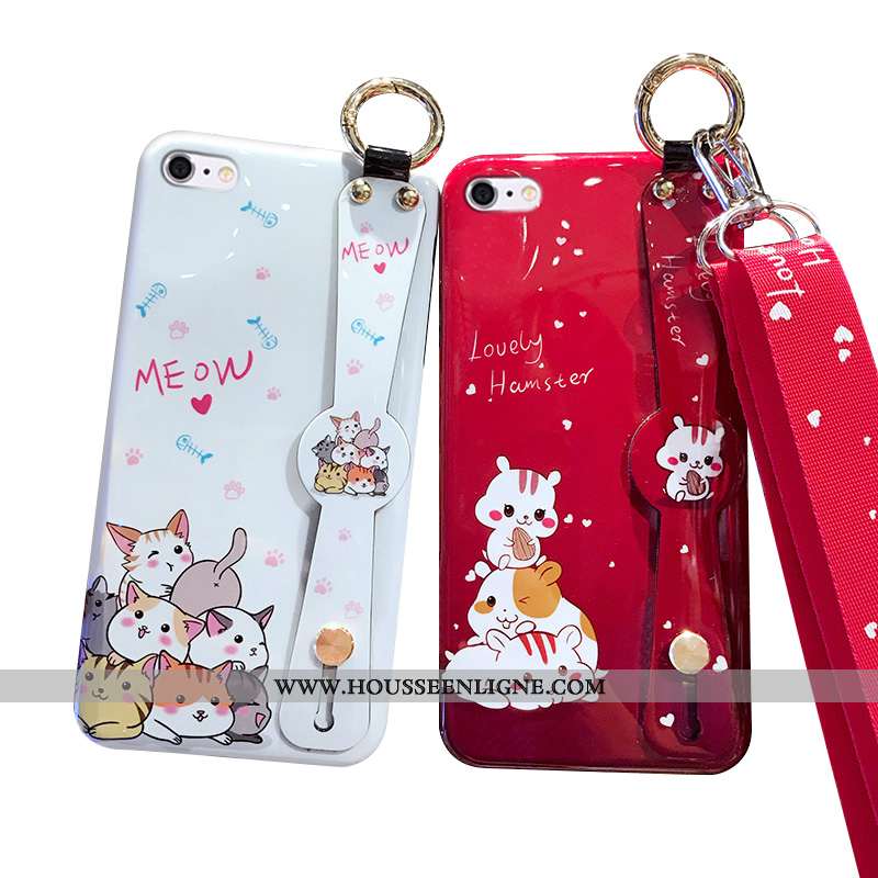 Housse iPhone 6/6s Plus Légère Fluide Doux Tout Compris Ultra Net Rouge Coque Personnalité