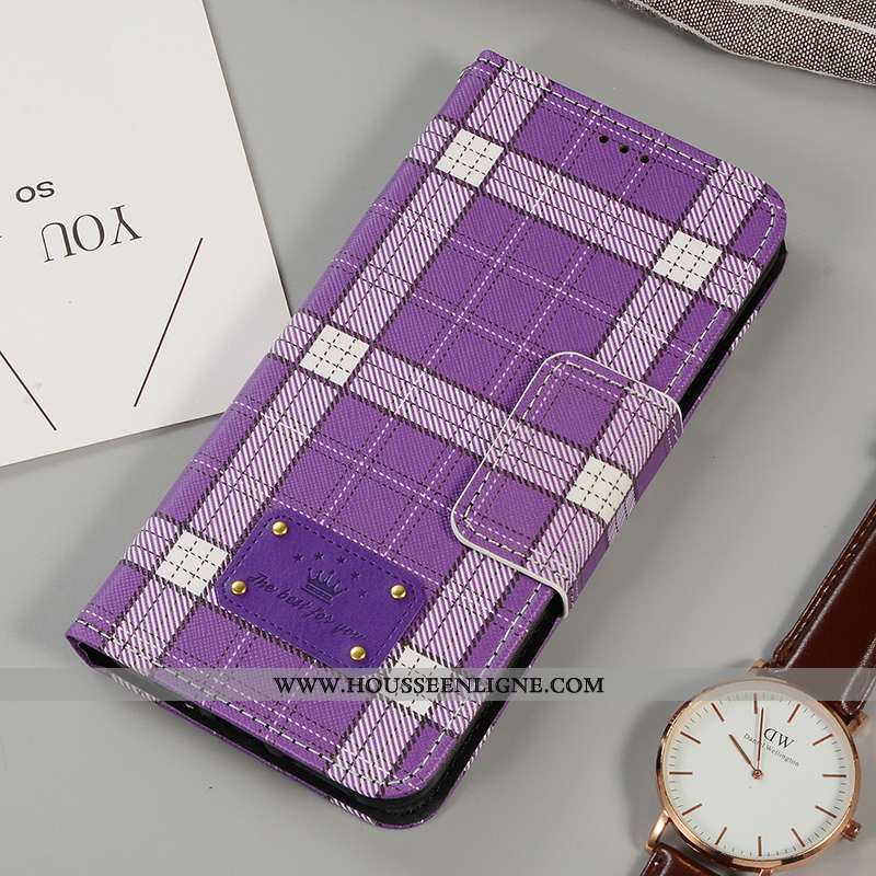 Housse iPhone 6/6s Plus Ultra Tendance Coque Téléphone Portable Plier Étui Incassable Bleu