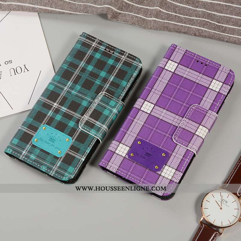 Housse iPhone 6/6s Plus Ultra Tendance Coque Téléphone Portable Plier Étui Incassable Bleu