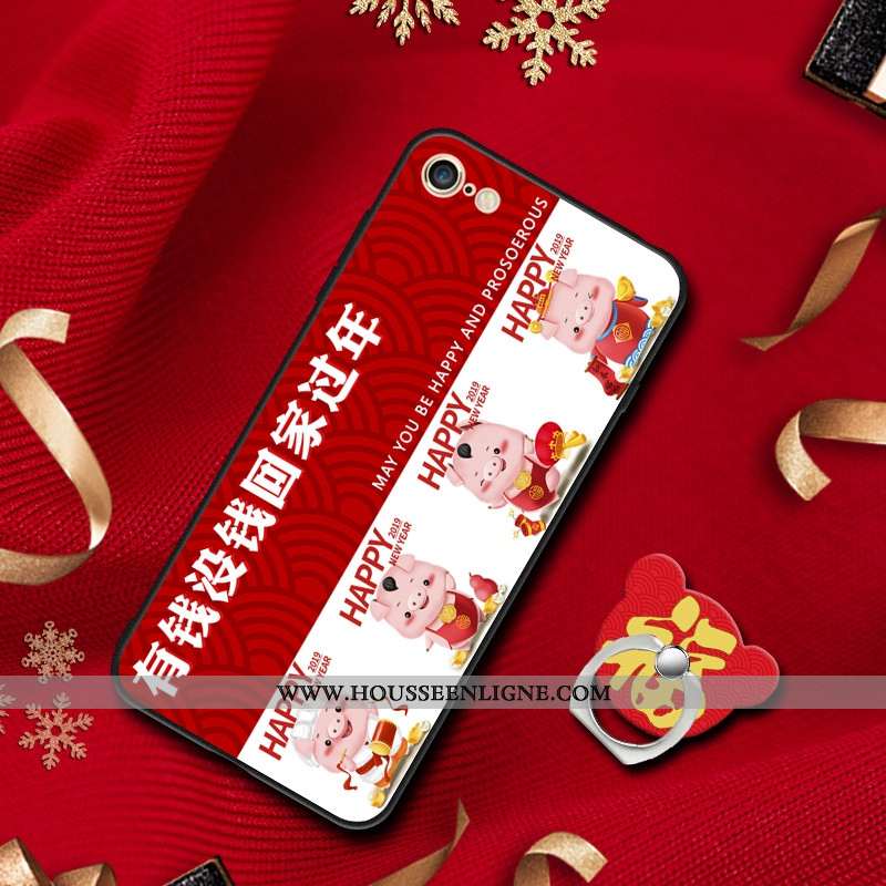 Housse iPhone 6/6s Silicone Protection Jaune Tendance Téléphone Portable Personnalité Étui
