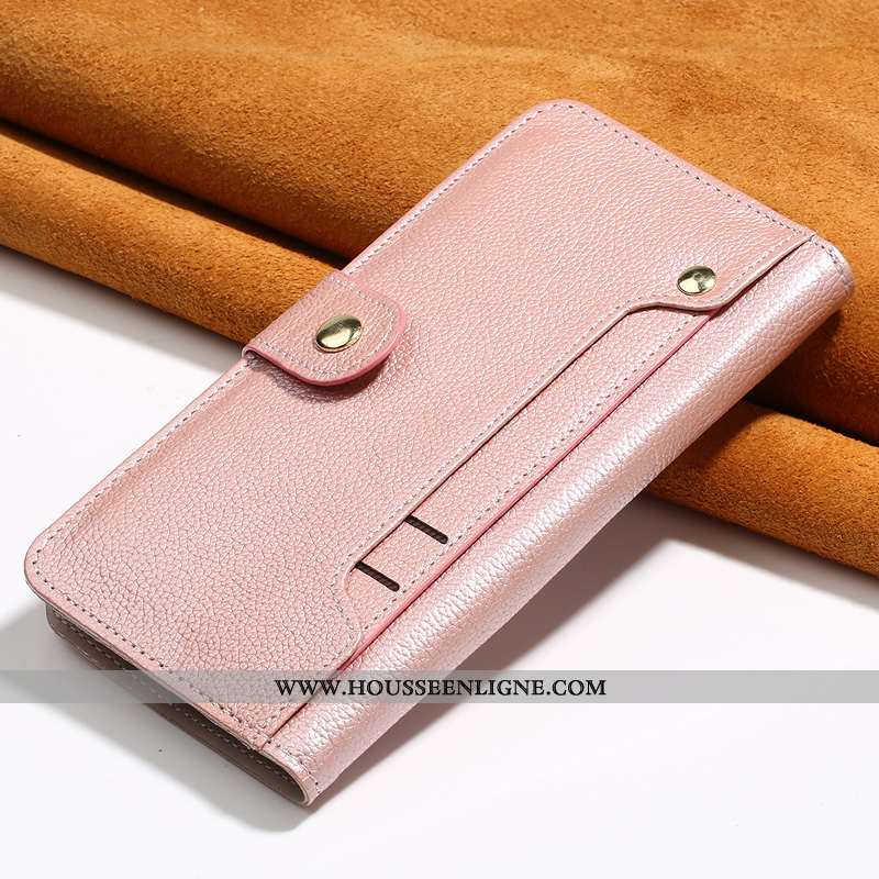 Housse iPhone 7 Cuir Véritable Portefeuille Tout Compris Carte Incassable Cuir Téléphone Portable Ro