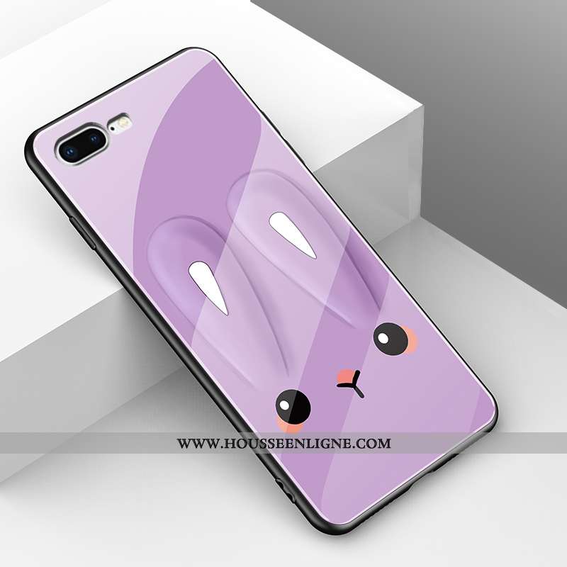 Housse iPhone 7 Plus Mode Protection Rose Téléphone Portable Pu Dessin Animé Tout Compris