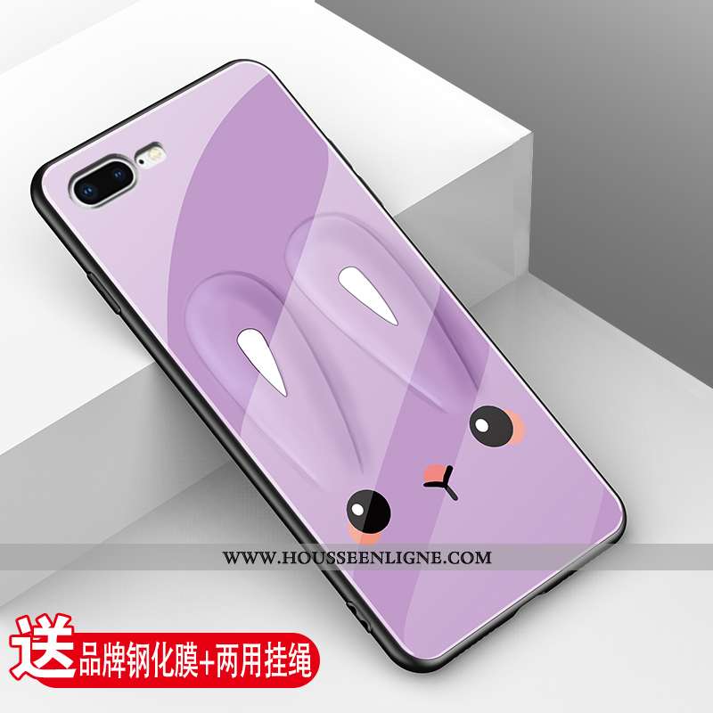 Housse iPhone 7 Plus Mode Protection Rose Téléphone Portable Pu Dessin Animé Tout Compris