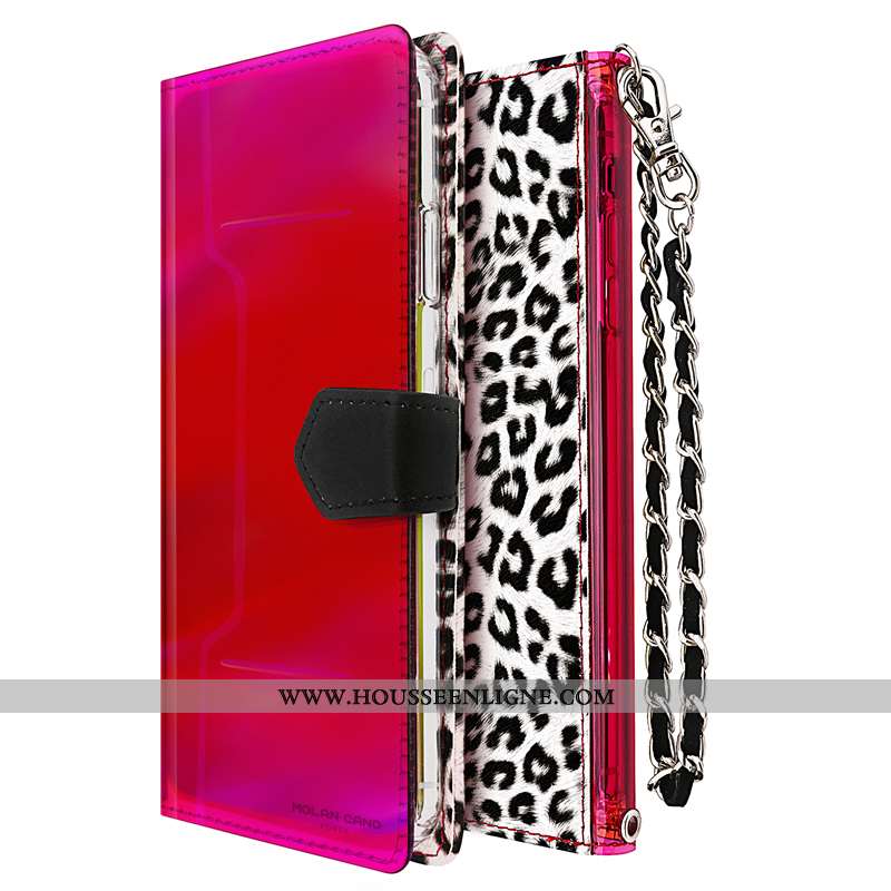 Housse iPhone 7 Protection Luxe Tout Compris Rouge Coque Fluide Doux