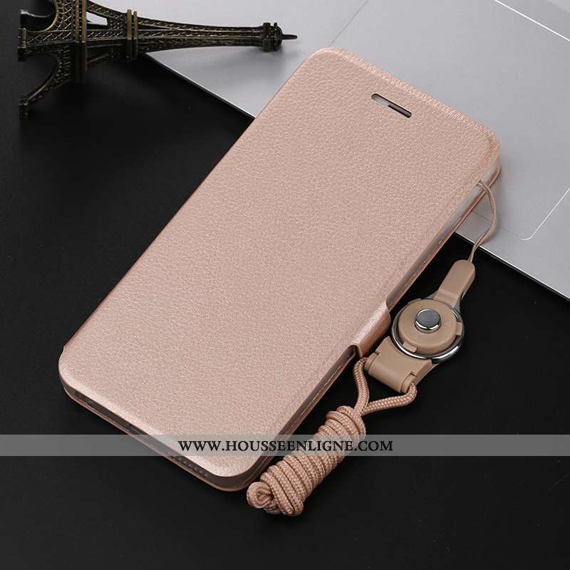 Housse iPhone 8 Fluide Doux Silicone Téléphone Portable Incassable Personnalité Rouge Cuir