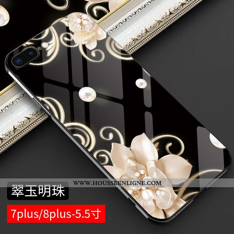 Housse iPhone 8 Plus Créatif Ultra Personnalité Célébrité Incassable Tout Compris Téléphone Portable