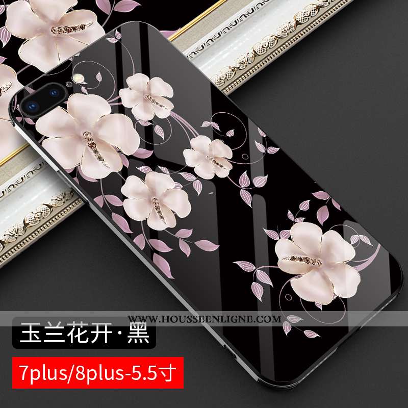 Housse iPhone 8 Plus Créatif Ultra Personnalité Célébrité Incassable Tout Compris Téléphone Portable