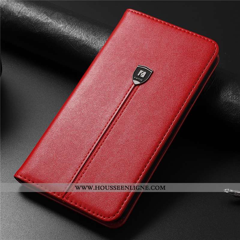 Housse iPhone 8 Plus Fluide Doux Protection Noir Cuir Véritable Tout Compris Business Cuir