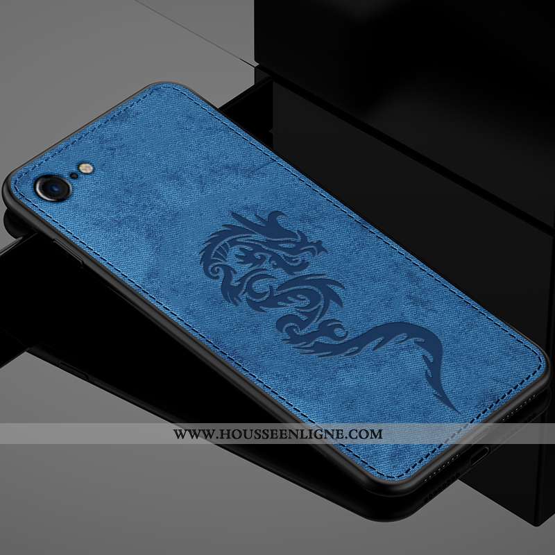 Housse iPhone 8 Silicone Mode Noir Incassable Légère Téléphone Portable Simple