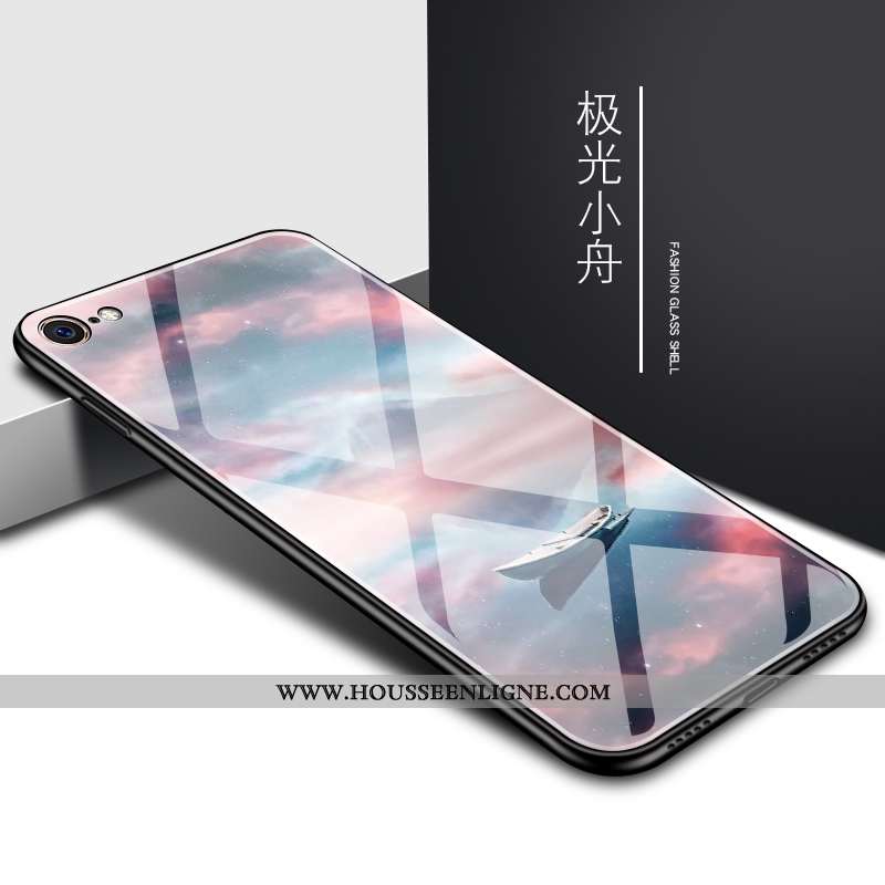Housse iPhone Se (nouveau) Fluide Doux Silicone Simple Difficile Personnalisé Protection Tout Compri