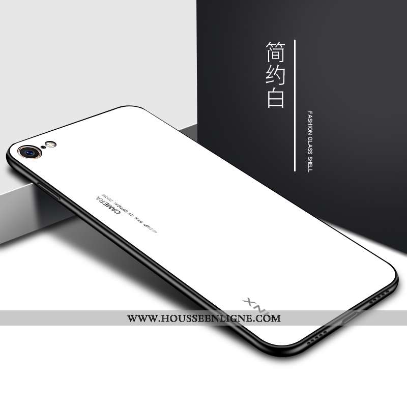 Housse iPhone Se (nouveau) Fluide Doux Silicone Simple Difficile Personnalisé Protection Tout Compri