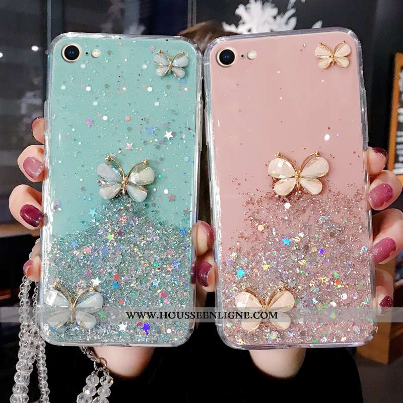 Housse iPhone Se (nouveau) Luxe Fluide Doux Tout Compris Téléphone Portable Étui Coque Protection Bl