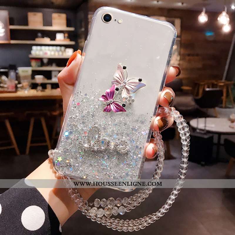 Housse iPhone Se (nouveau) Luxe Fluide Doux Tout Compris Téléphone Portable Étui Coque Protection Bl