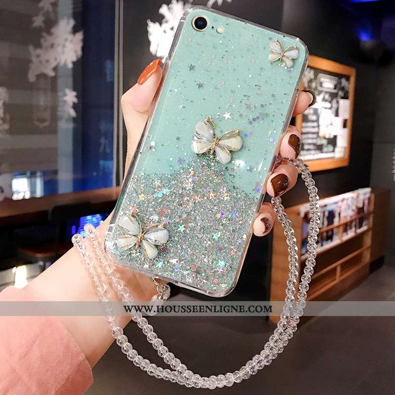 Housse iPhone Se (nouveau) Luxe Fluide Doux Tout Compris Téléphone Portable Étui Coque Protection Bl