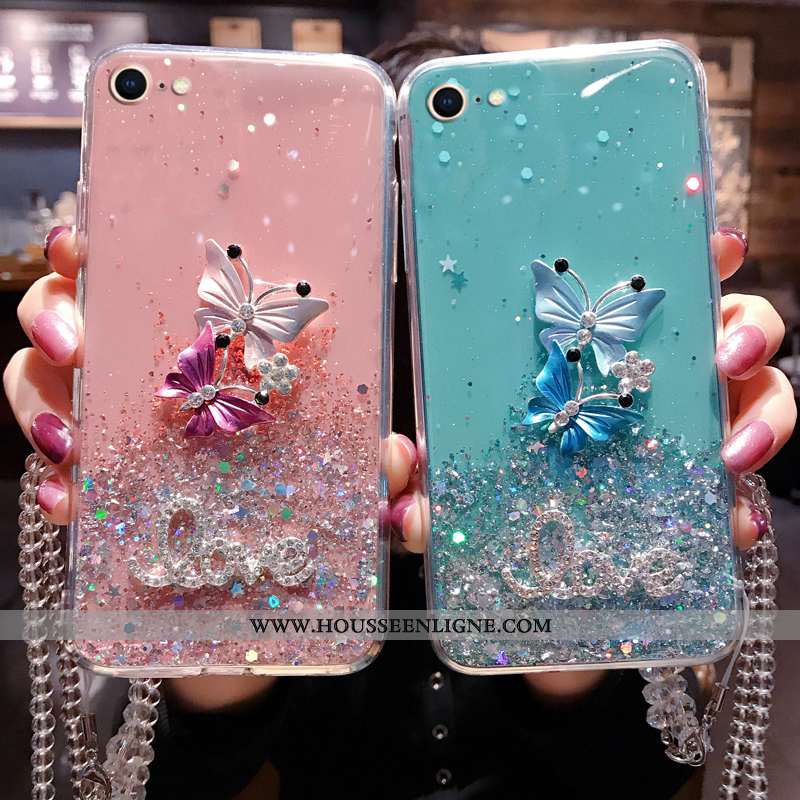 Housse iPhone Se (nouveau) Luxe Fluide Doux Tout Compris Téléphone Portable Étui Coque Protection Bl