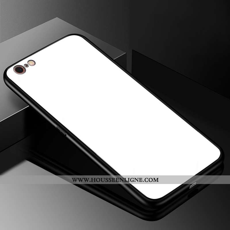 Housse iPhone Se (nouveau) Personnalité Mode Nouveau Verre Protection Simple Tout Compris Rouge