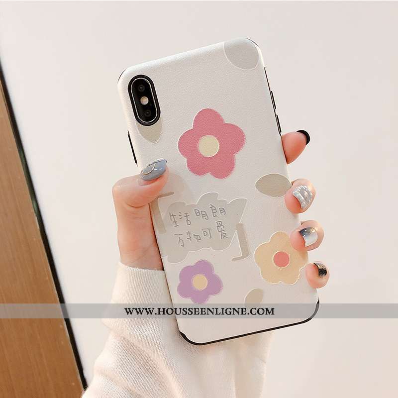 Housse iPhone X Créatif Ultra Vent Incassable Téléphone Portable Personnalité Légère Bleu