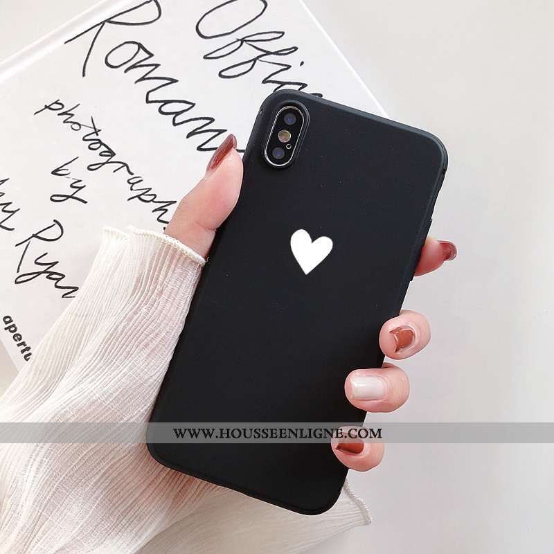 Housse iPhone X Délavé En Daim Fluide Doux Étui Rouge Téléphone Portable Petit Coque