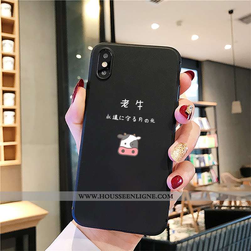 Housse iPhone X Délavé En Daim Fluide Doux Étui Rouge Téléphone Portable Petit Coque