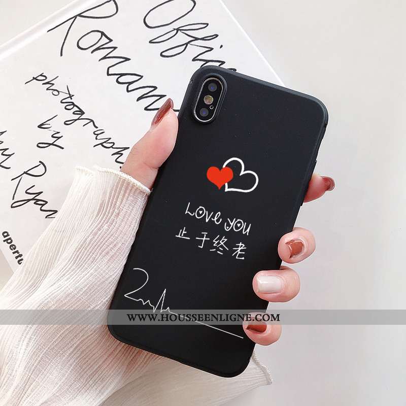 Housse iPhone X Délavé En Daim Fluide Doux Étui Rouge Téléphone Portable Petit Coque