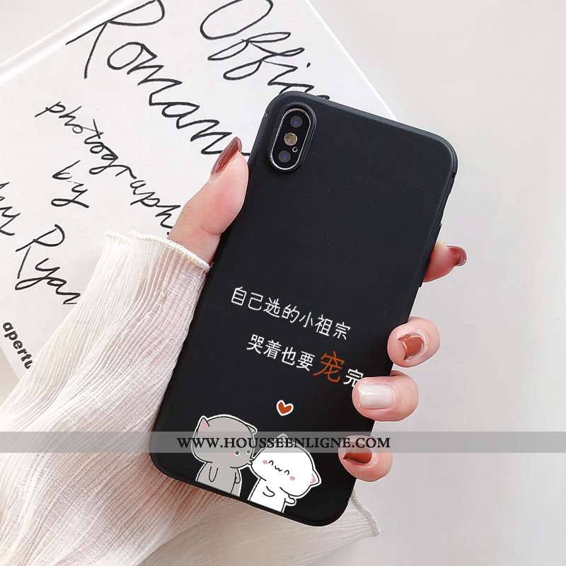 Housse iPhone X Délavé En Daim Fluide Doux Étui Rouge Téléphone Portable Petit Coque