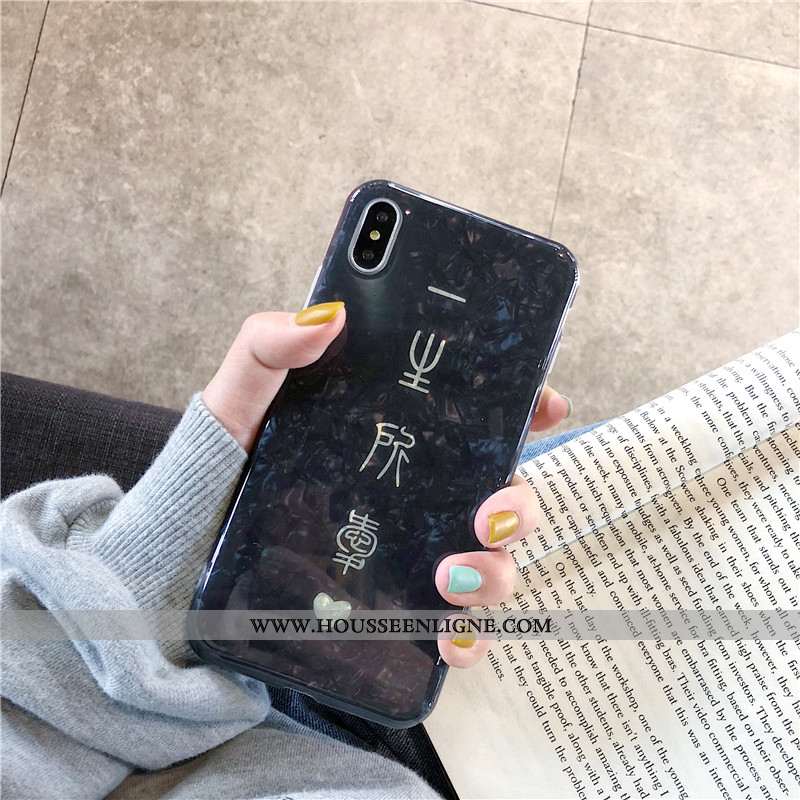 Housse iPhone X Fluide Doux Silicone Téléphone Portable Coque Amoureux Étui Tout Compris Rouge