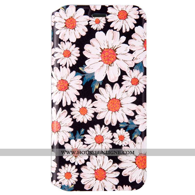 Housse iPhone X Protection Gaufrage Bleu Dessin Animé Tout Compris Incassable