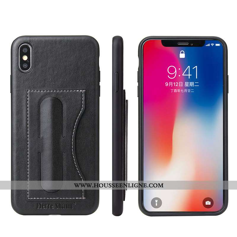 Housse iPhone Xr Cuir Protection Étui Coque Vert Tout Compris Téléphone Portable Turquoise