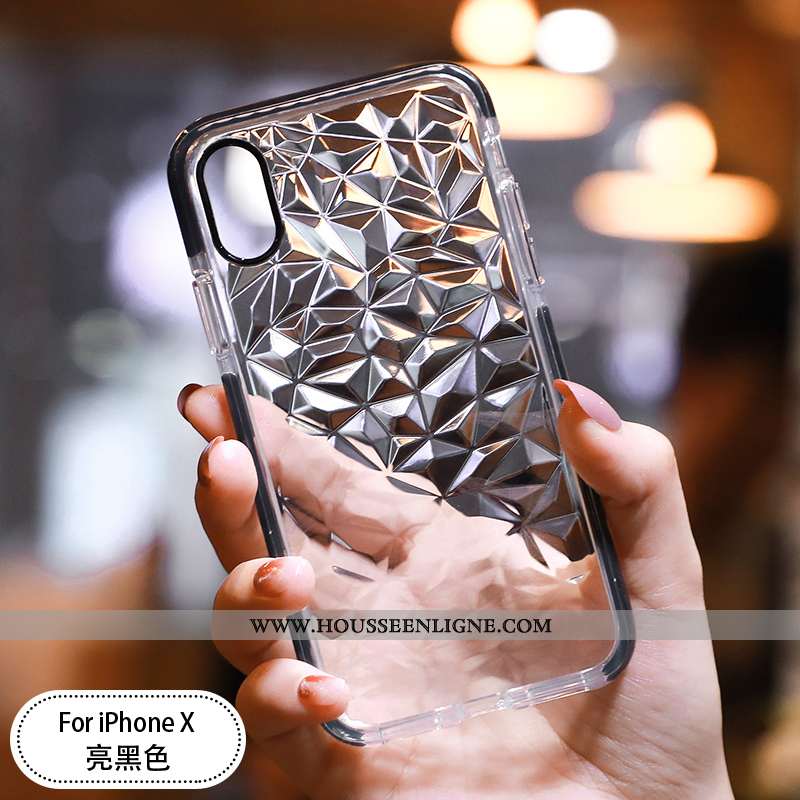 Housse iPhone Xr Protection Transparent Incassable Étui Silicone Ultra Fluide Doux Blanche