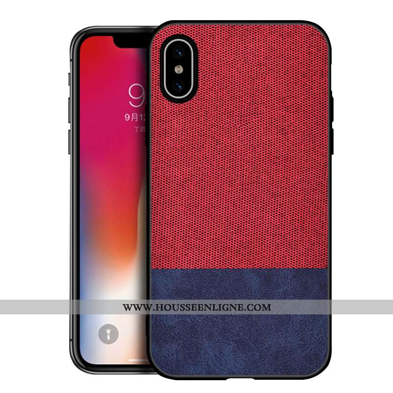 Housse iPhone Xs Max Silicone Protection Gris Délavé En Daim Tendance Téléphone Portable Nouveau