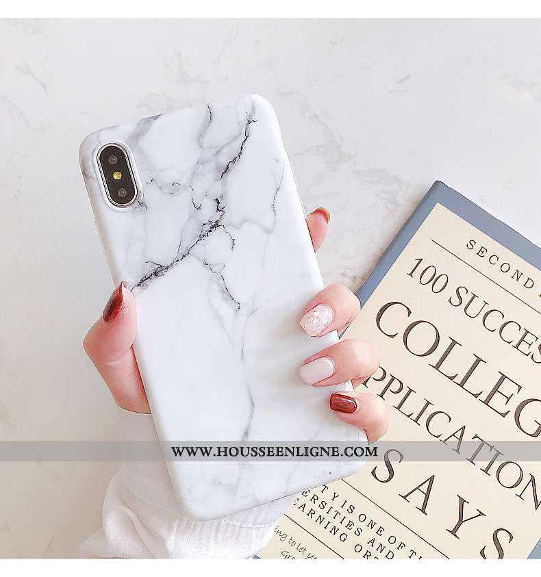 Housse iPhone Xs Modèle Fleurie Fluide Doux Étui Protection Europe Tout Compris Incassable Rose
