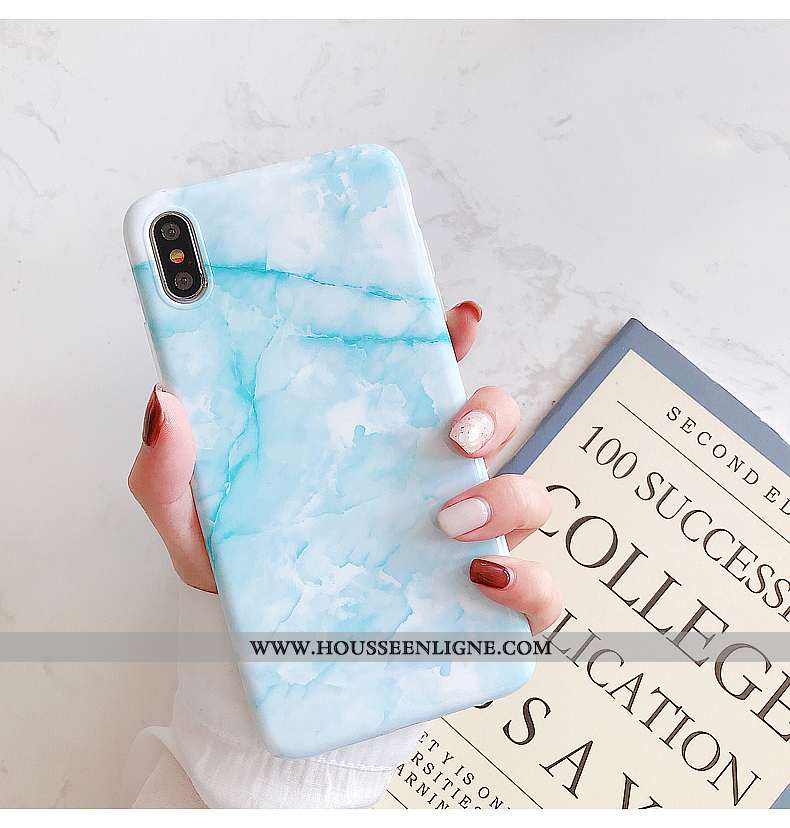 Housse iPhone Xs Modèle Fleurie Fluide Doux Étui Protection Europe Tout Compris Incassable Rose