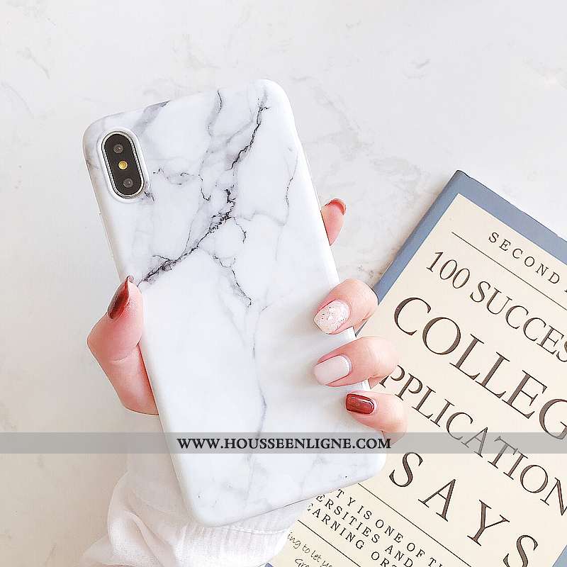 Housse iPhone Xs Modèle Fleurie Fluide Doux Étui Protection Europe Tout Compris Incassable Rose