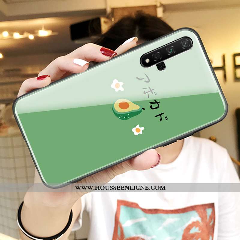 Étui Honor 20 Fluide Doux Silicone Dessin Animé Téléphone Portable Tout Compris Jeunesse Jaune