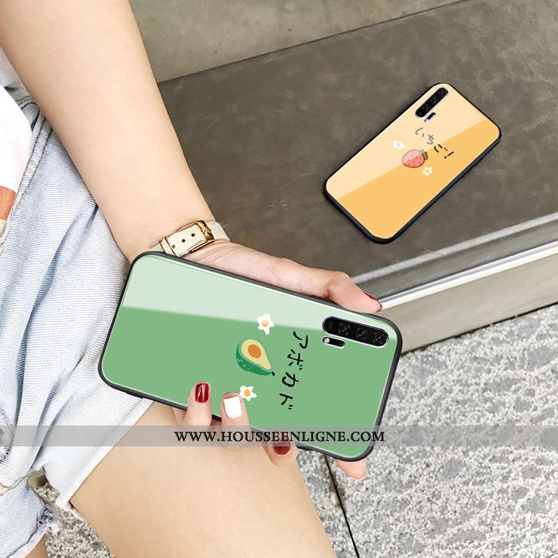 Étui Honor 20 Fluide Doux Silicone Dessin Animé Téléphone Portable Tout Compris Jeunesse Jaune
