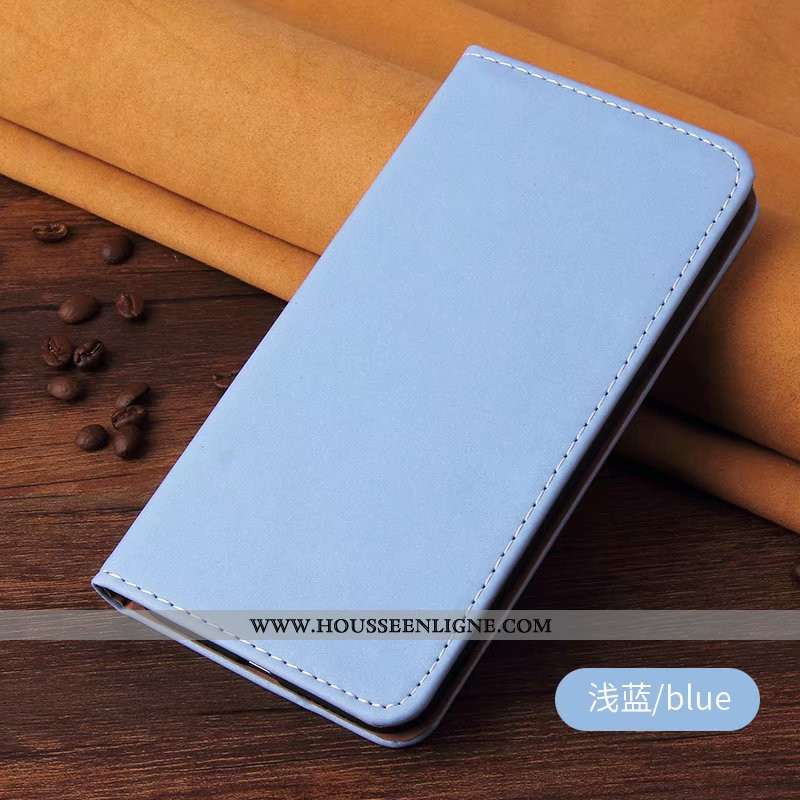 Étui Honor 20 Pro Cuir Bleu Housse Coque Téléphone Portable