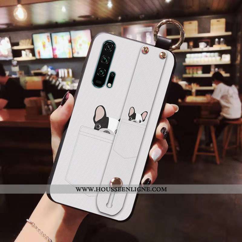 Étui Honor 20 Pro Fluide Doux Personnalité Rouge Dessin Animé Incassable Téléphone Portable