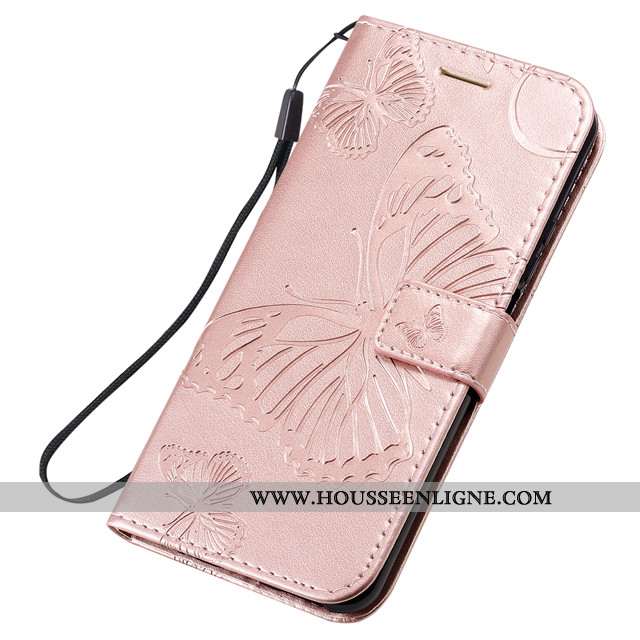 Étui Honor 20 Pro Fluide Doux Silicone Cuir Clamshell Rose Protection