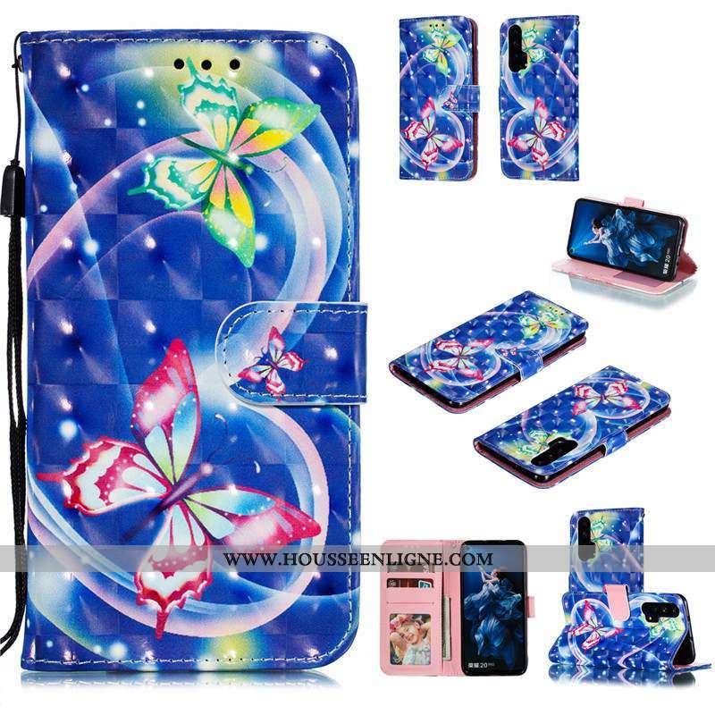 Étui Honor 20 Pro Fluide Doux Silicone Peinture Téléphone Portable Cuir Protection Beige