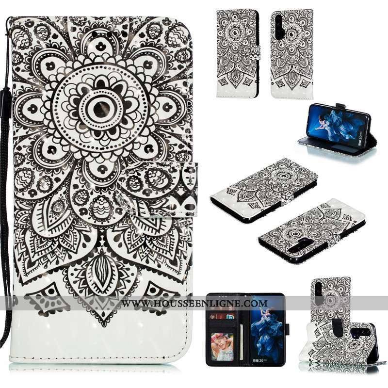 Étui Honor 20 Pro Fluide Doux Silicone Peinture Téléphone Portable Cuir Protection Beige