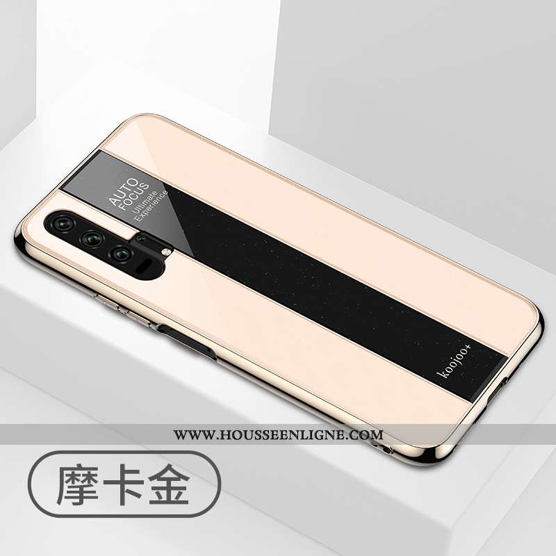 Étui Honor 20 Pro Fluide Doux Silicone Tout Compris Mode Créatif Téléphone Portable Blanche