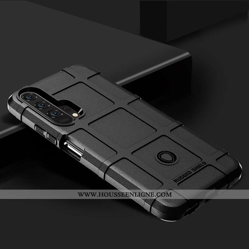 Étui Honor 20 Pro Silicone Protection Téléphone Portable Fluide Doux Incassable Gris