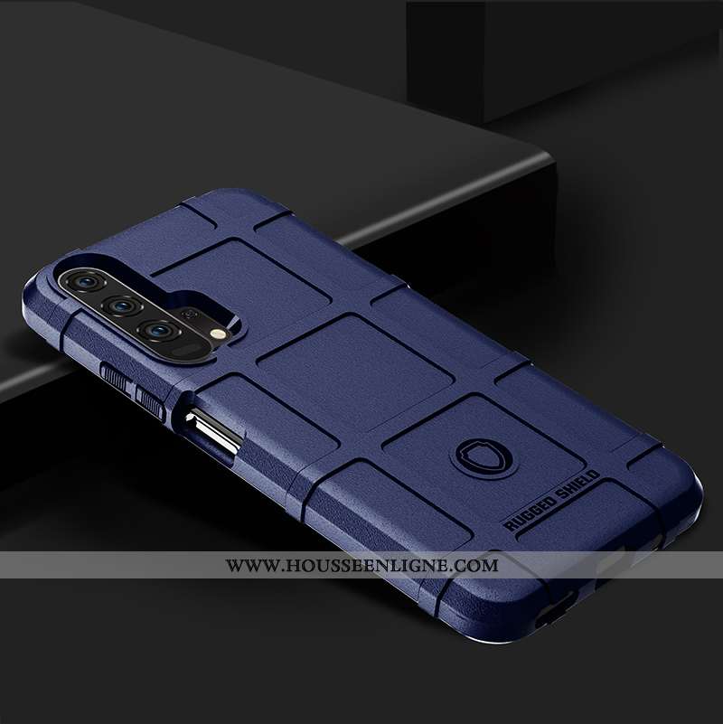 Étui Honor 20 Pro Silicone Protection Téléphone Portable Fluide Doux Incassable Gris