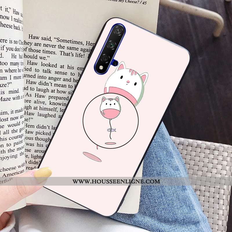 Étui Honor 20 Protection Personnalité Silicone Petit Incassable Fluide Doux Coque Beige