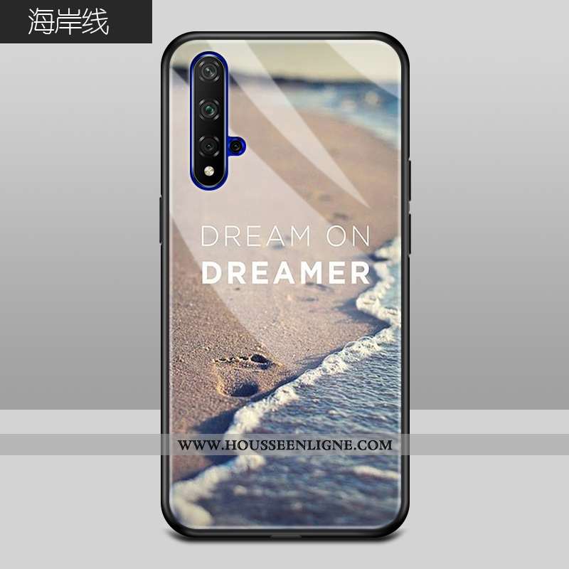 Étui Honor 20 Tendance Silicone Téléphone Portable Protection Tout Compris Personnalité Amoureux Ble